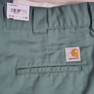 Carhartt WIP Craft Short Turquesa W30 Nuevo