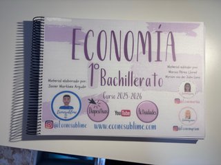 Libro Economia 1 Bachillerato