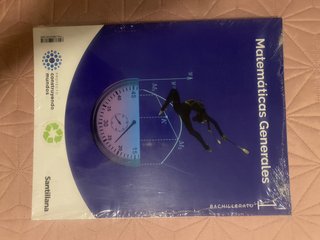 Matemáticas generales 1 Bachillerato