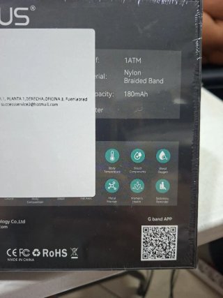 Pulsera Inteligente Valdus Vitro ECG