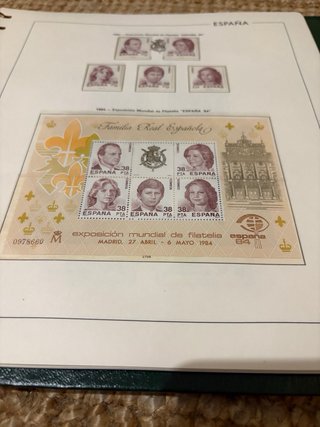 ESPAÑA EDIFIL 1974–2002 · 4 álbumes + supl.