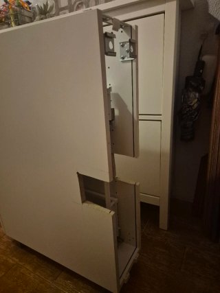 Mueble bajo cocina extraíble de Ikea