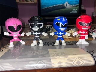 Set de 4 Figuras Power Rangers