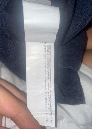 Pantalón Lino Adolfo Domínguez Azul Talla 46