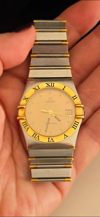Reloj Omega Constellation Bicolor Acero/Oro