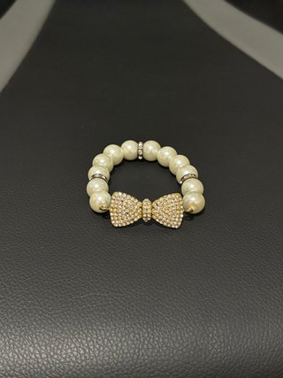 Pulsera de Perlas con Lazo