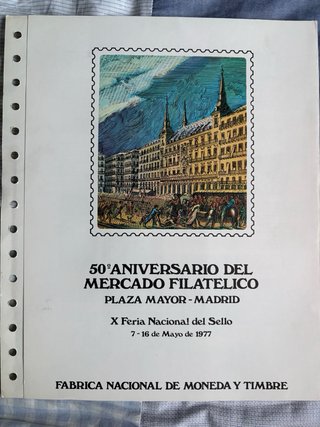 FNMT · 20 documentos filatélicos 1977–1983