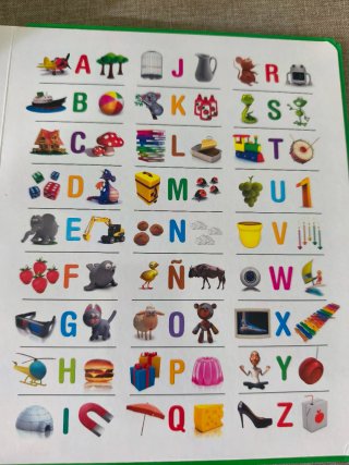 Libro puzzle aprendo el alfabeto.