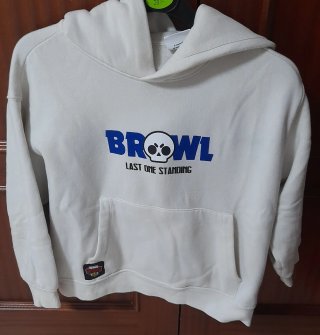 Sudadera Blanca Brawl Stars