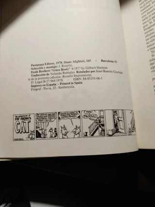 Viaje a las comunas. Una aventura d Freak Brothers