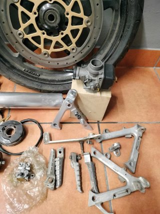 Despiece Aprilia AF1 125 Futura/Sintesi