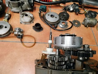 Despiece Aprilia AF1 125 Futura/Sintesi