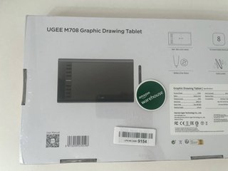 Tableta Gráfica Ugee M708 10x6
