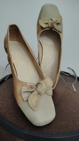 Zapatos de Charol y Ante Talla 35