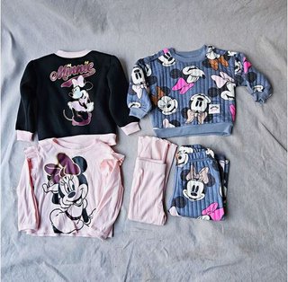 Conjunto Minnie Mouse Disney Bebé 4 Piezas