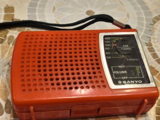 Radio Transistor AM Sanyo Vintage