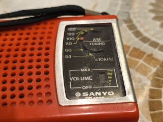 Radio Transistor AM Sanyo Vintage