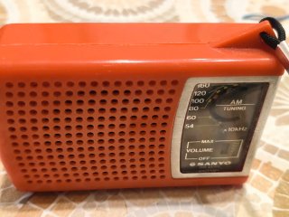 Radio Transistor AM Sanyo Vintage