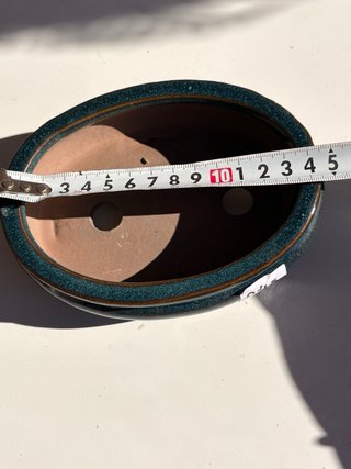 Maceta Ovalada de Cerámica para Bonsái