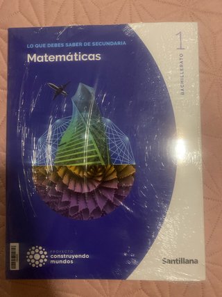 Matemáticas generales 1 Bachillerato