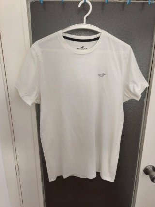 Camiseta Hollister Blanca