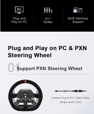 Leva cambio PXN per PC