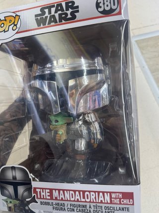 Funko Pop! The Mandalorian con El Niño 380