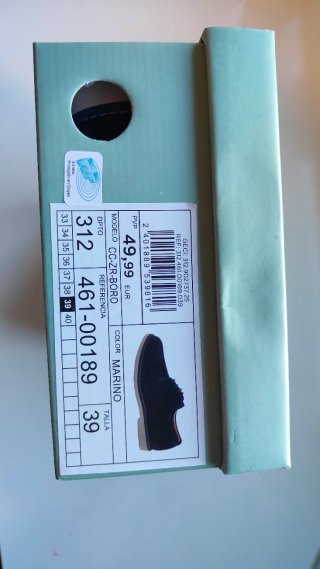 Zapatos Blucher serraje Coconut Azul