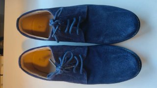 Zapatos Blucher serraje Coconut Azul