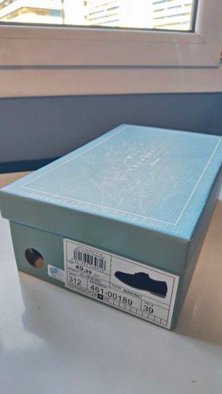 Zapatos Blucher serraje Coconut Azul