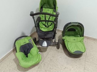 Carrito de Bebé 3 Piezas