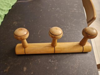 Perchero de Pared de Madera