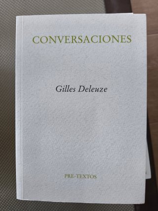 Conversaciones – Gilles Deleuze – Pre-Textos
