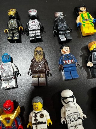 Set Figuras LEGO Marvel y Star Wars originales