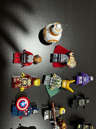 Set Figuras LEGO Marvel y Star Wars originales