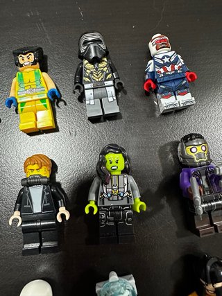 Set Figuras LEGO Marvel y Star Wars originales