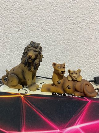 Figura Familia de Leones