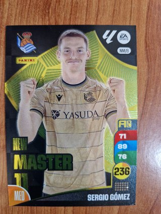 Lote 4 Cromos NEW MASTER