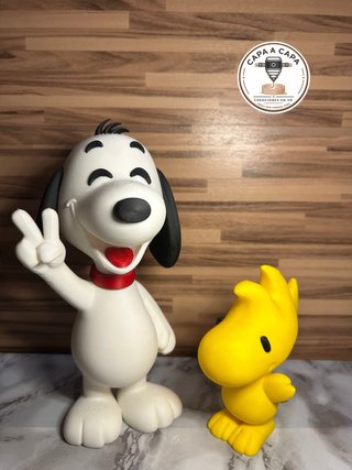 Figuras de Snoopy y Woodstock