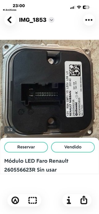 Lote de 56 recambios originales nuevos y usados