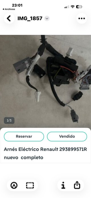 Lote de 56 recambios originales nuevos y usados