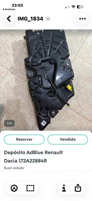Lote de 56 recambios originales nuevos y usados