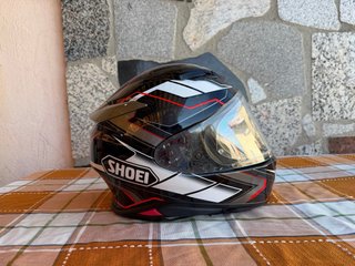 Casco Shoei Negro Blanco Talla XXS