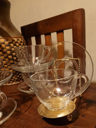 Tazas y Platillos Arcoroc Vintage