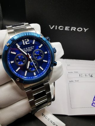 Reloj Viceroy Magnum Chrono Acero Azul
