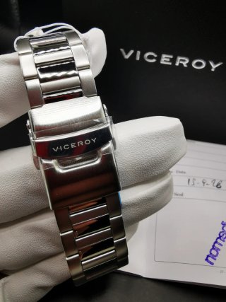 Reloj Viceroy Magnum Chrono Acero Azul