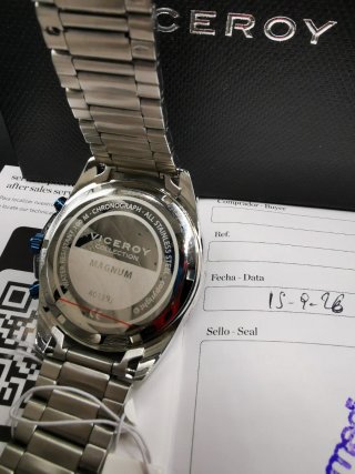 Reloj Viceroy Magnum Chrono Acero Azul