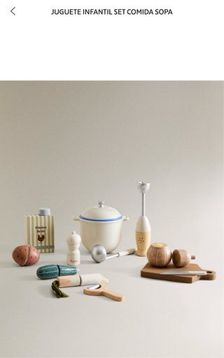 Cocina Infantil Madera Zara Home