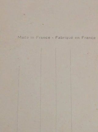 Tarjeta Postal Antigua J.P-J. Picot Paris