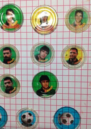 17 Chapas Coca-Cola Mundial 94